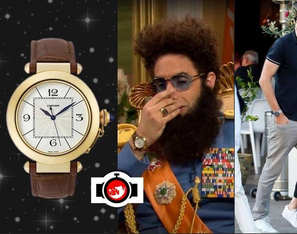 Sacha Baron Cohen's Luxury Watch Collection: Cartier & Omega